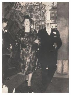 Anna Macrander en Joop van de Paverd - 06-04-1961