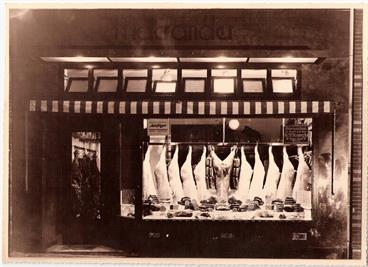 Heropening 1934 - Slagerij Macrander verhuisde naar Oranje Nassaustraat 25 te Heerlen